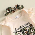 Daddy's Little Girl Camo Baby Set