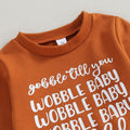 Thanksgiving Wobble Baby Set Holiday The Trendy Toddlers 
