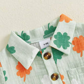 Short Sleeve Irish Gentleman Toddler Set
