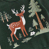 Long Sleeve Woodland Toddler Set