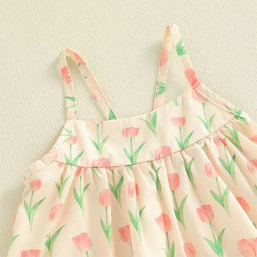 Sleeveless Tulip Toddler Set