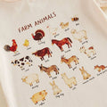 Short Sleeve Farm Animals Baby Set