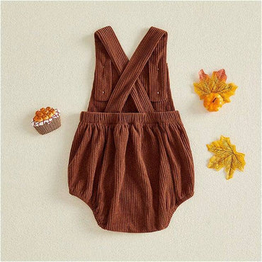 Sleeveless Turkey Baby Romper