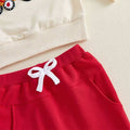 Long Sleeve Christmas Tractor Toddler Set