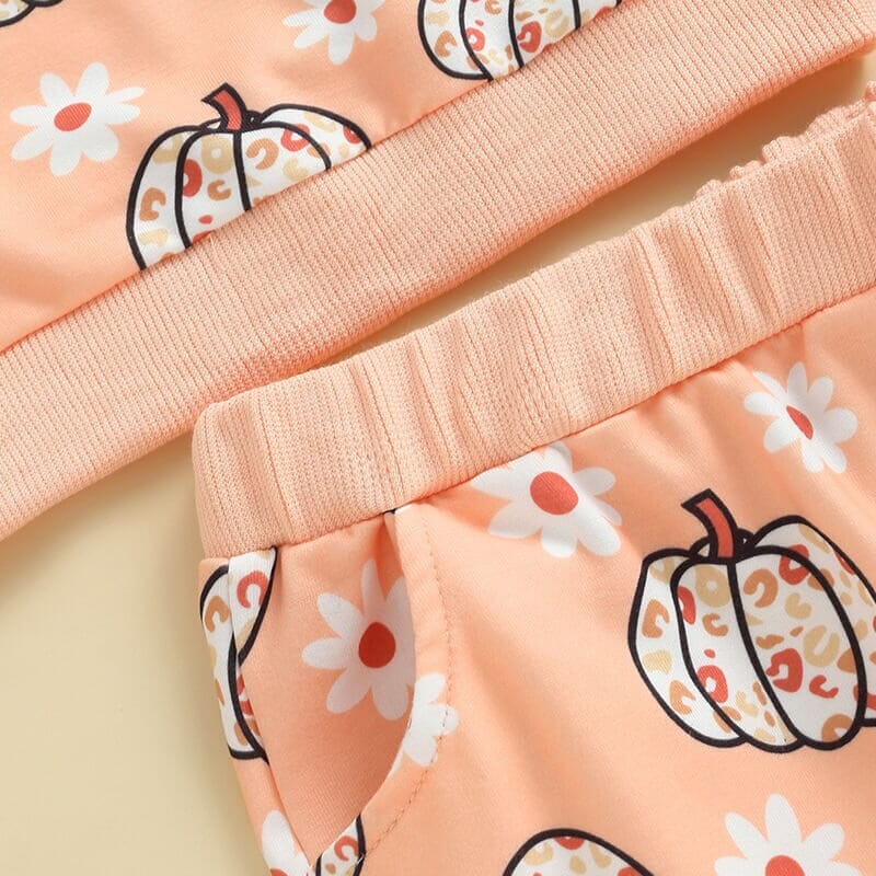 Daisy Pumpkins Baby Set Sets The Trendy Toddlers 