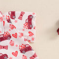 Valentine's Day Gentleman Car Toddler Set