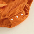 Fly Sleeve Halloween Bows Baby Romper Rompers The Trendy Toddlers 