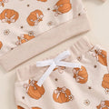 Halloween Pumpkin Ruffled Baby Set   