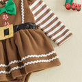Long Sleeve Gingerbread Baby Romper Rompers The Trendy Toddlers 