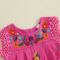 Sleeveless Floral Embroidery Baby Dress Dresses The Trendy Toddlers 