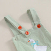Sleeveless Goose Baby Romper