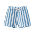 Striped Toddler Beach Shorts Blue 9-12 M