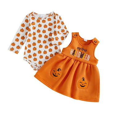 My First Halloween Long Sleeve Baby Set