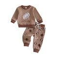 Long Sleeve Game Day Ribbed Baby Set Sets The Trendy Toddlers 
