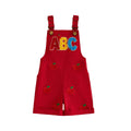 Sleeveless Straps Apple Toddler Romper Rompers The Trendy Toddlers Red 12-18 M 