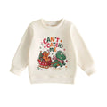 Christmas Vibes Toddler Sweatshirt sweatshirt The Trendy Toddlers Beige 12-18 M 