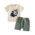 Short Sleeve Soccer Boom Toddler Set