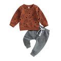 Halloween Pumpkins Dots Baby Set Sets The Trendy Toddlers 