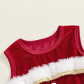 Sleeveless Tulle Christmas Toddler Dress