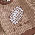 Long Sleeve Game Day Ribbed Baby Set Sets The Trendy Toddlers 