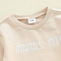 Long Sleeve Mama's Mini Striped Baby Set
