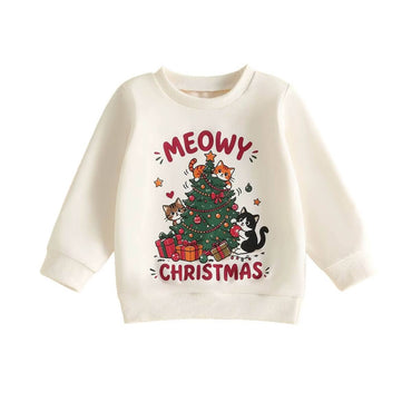 Christmas Vibes Toddler Sweatshirt sweatshirt The Trendy Toddlers Green 12-18 M 