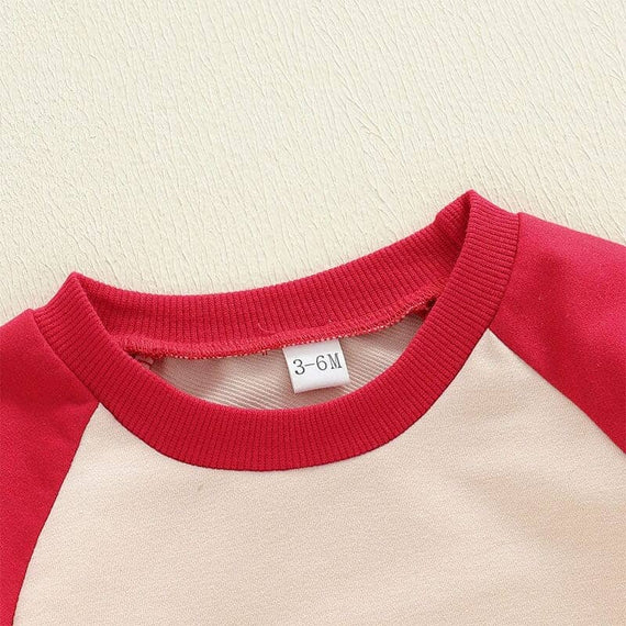 Long Sleeve Oh Snap Christmas Baby Jumpsuit