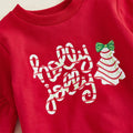 Long Sleeve Holly Jolly Flared Toddler Set