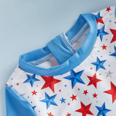 Long Sleeve American Stars Toddler Swimsuit