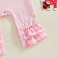 Merry Christmas Collar Baby Jumpsuit