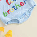 Long Sleeve Lil Brother Waffle Baby Bodysuit