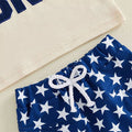 Short Sleeve All American Bro Baby Set