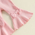 Long Sleeve Collar Goose Flared Baby Set