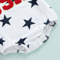 Short Sleeve USA Stars Baby Bodysuit   