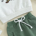 Long Sleeve Eagles Baby Set   