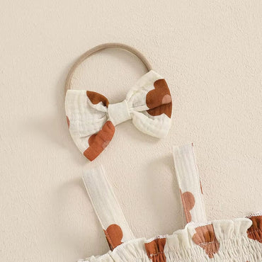 Smocked Floral Shorts Baby Set