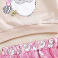 Cool Santa Pink Skirt Toddler Set   