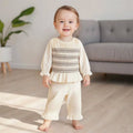 Long Sleeve Smocked Toddler Set