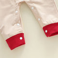 Long Sleeve Oh Snap Christmas Baby Jumpsuit