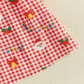 Long Sleeve Merry Santa Claus Toddler Dress