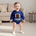 Long Sleeve Football Champ Baby Bodysuit