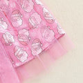 Cool Santa Pink Skirt Toddler Set   