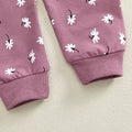 Long Sleeve Flowers Baby Set   