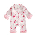 Long Sleeve Candy Cane Baby Jumpsuit