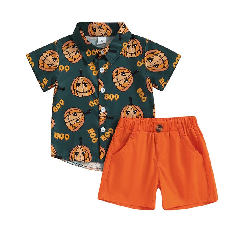 Pumpkins Shirt Toddler Set Sets The Trendy Toddlers 