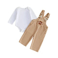 Long Sleeve Football Corduroy Baby Set Sets The Trendy Toddlers 