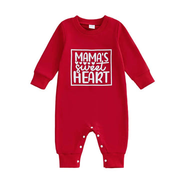 Mama's Sweet Heart Baby Jumpsuit
