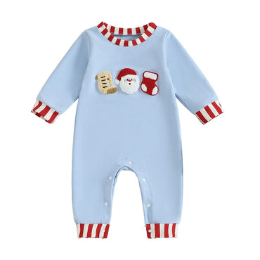 Long Sleeve Christmas Magic Baby Jumpsuit