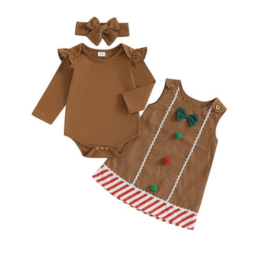 Long Sleeve Gingerbread Baby Set
