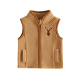 Deer Fleece Toddler Vest Vest The Trendy Toddlers 
